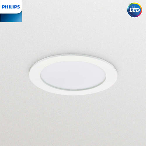 LED луна за вграждане Philips IP44 6.5W 650lm 4000K 90° 