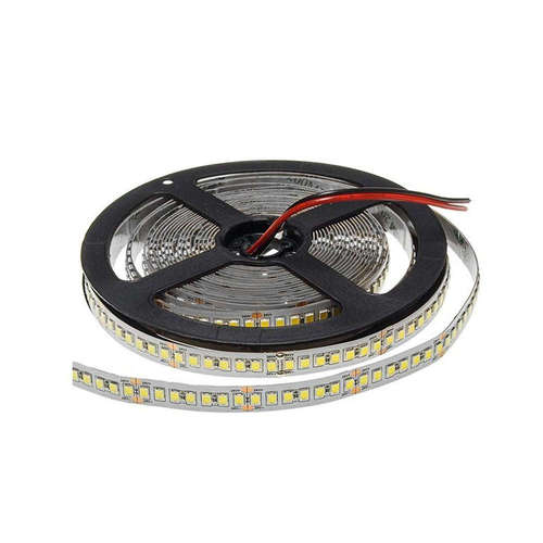 LED ленти 24V, 20W/m, тип диоди 2835, 196 SMD/m, 100lm/W, IP20, 2800К топла светлина, гъвкави, 3 години гаранция