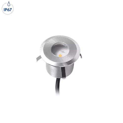 Мини LED луна за вграждане в земя Bergmen Sotto R 01-005-079-01-02-03-1 1.0W 3000K 220VAC 91° IP67