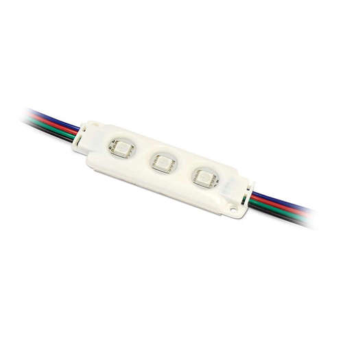 LED модули 12VDC, 0.72W, RGB, диоди SMD5050, 22lm, 120°, IP66