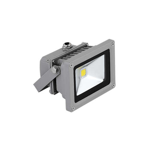 LED Прожектори 10W, 220V, 5500K, 700lm, 120°, COB, IP65, сиво тяло