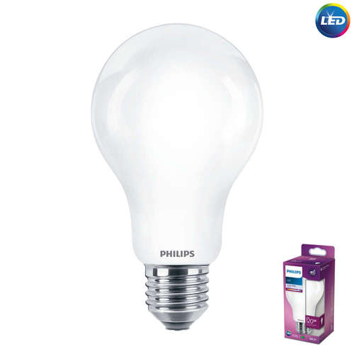 Led крушка Philips 13W, E27, 2000lm, 4000K, A67, A++, 360°