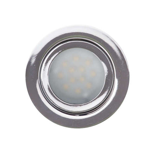 LED ЛУНА ЗА ВГРАЖДАНЕ IP44, КРЪГ, стационарна, SMD2835 диоди, 3W, 12VDC, 2700K, 120°