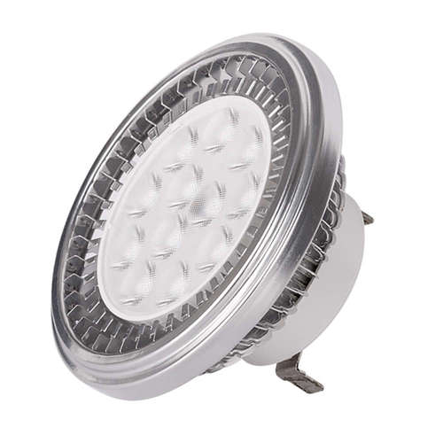 LED лампа UltraLux LAR12G531255, AR111 12W 1100lm 5500K 12V AC/DC G53