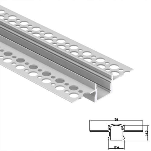 LED профил за вграждане в гипсокартон LVT 0953 GK