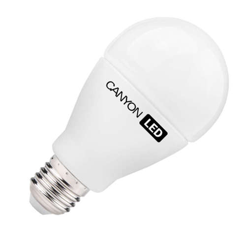 LED крушка Е27 Canyon, 13.5W, 220V, 2700K, тип форма А65, 200° 