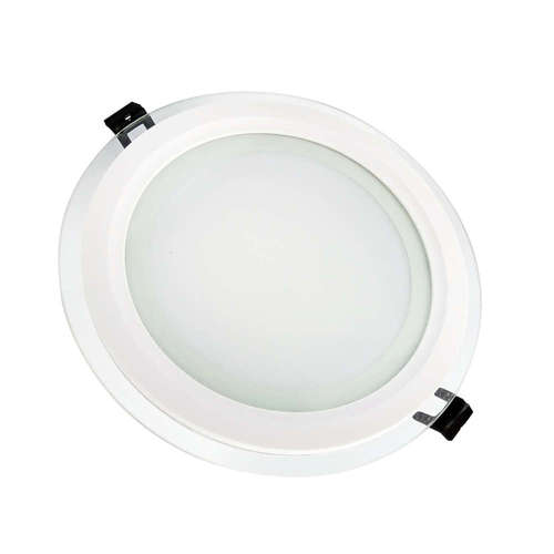 LED стъклен панел за вграждане VITO LENA-RG Φ200x40mm 16W 1520Lm 4000K кръг