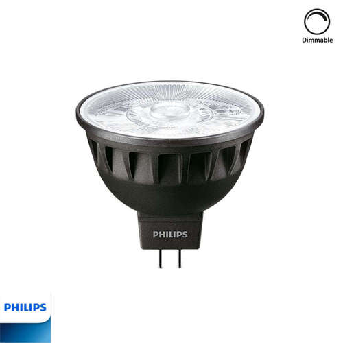 LED луничкa Philips 12V, димируема, цокъл GU5.3, 6.5W, 2700K, 410lm, 10°, CRI97