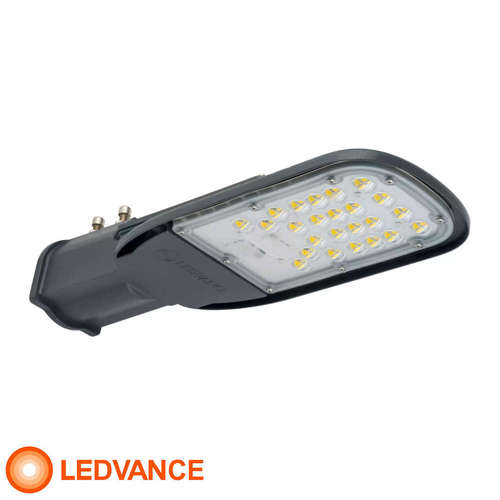 LED осветително тяло за улично осветление LEDVANCE, 60W, 220V, 2700K, 6600lm, IP65, 60 месеца гаранция