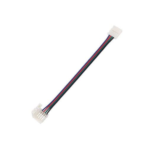 Двустранен конектор с кабел за RGB LED лента 10мм LVT-3421
