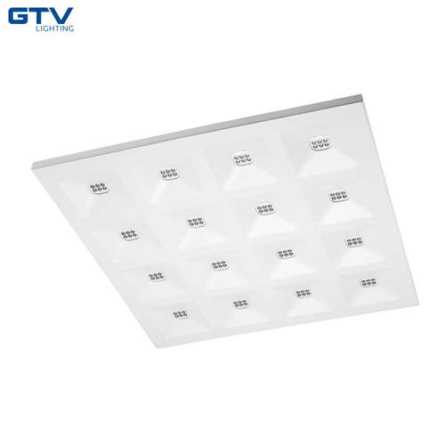 LED панел GTV LD-TIG34W60-NB TIGER, 600х600, 34W, 4000K, 220V-240V AC , 4800lm, UGR<19, 75°, А++