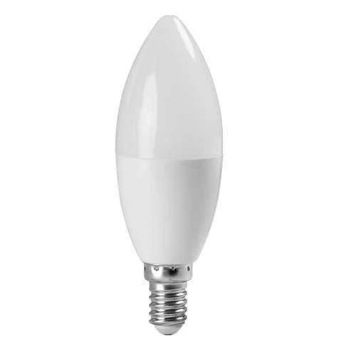 LED крушка Ultralux LC71427 7W, E14, 2700K, топла светлина