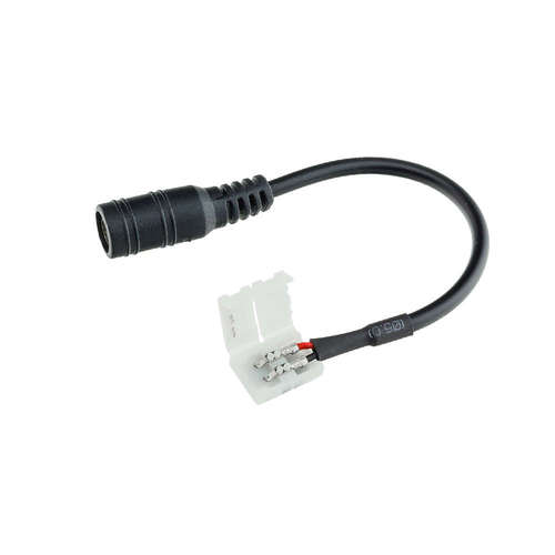Гъвкав конектор с женска букса и клипс за 8 мм LED лента Optonica 6612