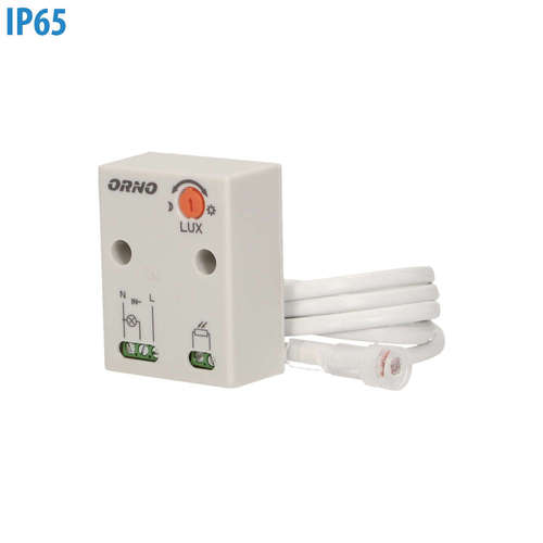 Сензор за здрач с херметична външна сонда Orno OR-CR-233, 220V, 2400W, IP65, LED max. 575W