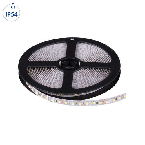 LED ленти UltraLux PN35120WN 24VDC SMD3528 9.6W/m 120LEDs/m, 700lm/m 4200K IP54 нано покритие