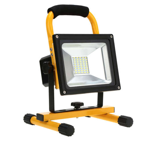 АКУМУЛАТОРЕН LED ПРОЖЕКТОР 20W, SMD, 4500К, 1600lm, 120°