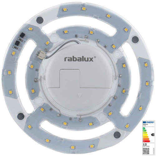 LED модул за плафон Rabalux 2138, 220V, 12W, 1600lm, 4000K, IP20, ф165x23mm