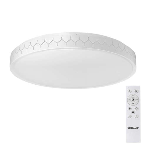 Ultralux SPLF6042RC LED димираща CCT плафониера с декоративна периферия 60W 3000-6500K 220-240V, 4200lm IP20