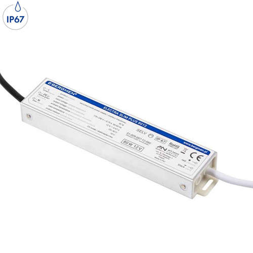 Захранване за LED осветление Bergmen Electra Slim Plus BER-01-009-007-12-080