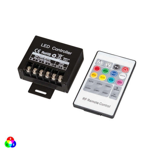Ultralux RF контролер за RGB светодиодно осветление 240W, 20A, 12-24V DC