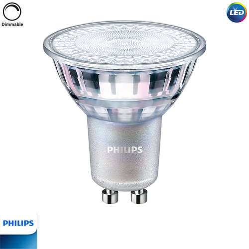 LED спот димируема луничкa Philips цокъл GU10 3.7W 3000K 270lm 36° CRI 90