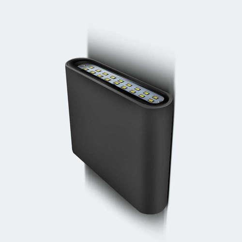 LED Фасаден аплик Luxmainer Aventa LR02-0110, 220V, 3000K, 7.2W, 425lm, 25°, IP54