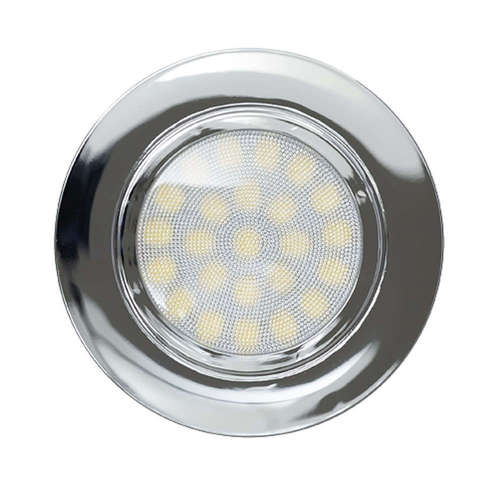 LED ЛУНА ЗА ВГРАЖДАНЕ IP44, КРЪГ, стационарна, SMD2835 диоди, 4W, 220V, 4200K, 330lm, 60°