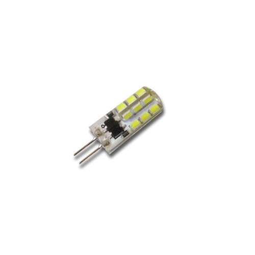 LED крушки G4 3W, 12VAC/DC, бяла светлина 6000K, 240lm, 220°