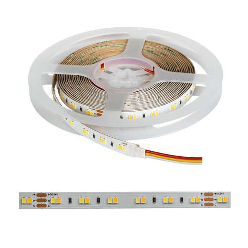 LED ленти 24V 18W/m SMD2835 120LEDs/m 850lm/m 2700K или 6500K CRI Ra>80 IP20 UltraLux PN28120CCT