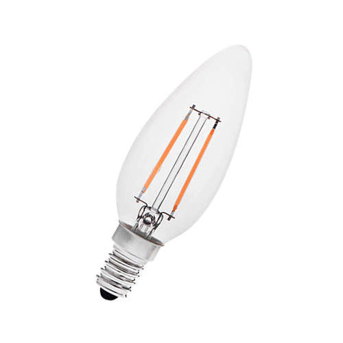 LED крушки E14 filament, 2W, 3000K, 220V, 200lm, 300°