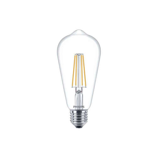 Винтидж LED лампа Philips ST64 220V 7W 2700K 806lm