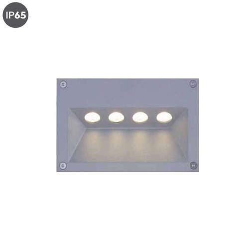 Архитектурен спот за вграждане Aca Lighting HI2582 220V, 4W, 3000K, 327lm, IP65