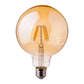 LED винтидж крушки E27 6W 2200K 725lm G95 Amber 220-240V AC V-TAC 293