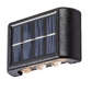 LED соларна лампа Kangton Rabalux 77024 ,1.2W, 8lm, 3000K, IP44, със сензор за осветеност