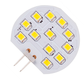 LED крушка G4 UltraLux LPM12G4242, 2W, 12VDC, 4200K, 140lm, 180°, 2 броя в блистер