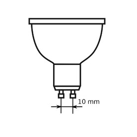 LED лунички GU10