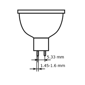 LED лунички GU5.3