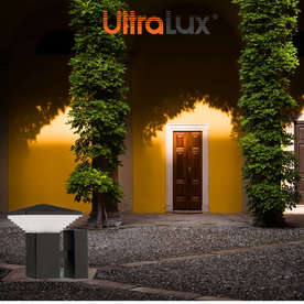 Ultralux с решение на основния проблем на фасадното и градинско LED осветление