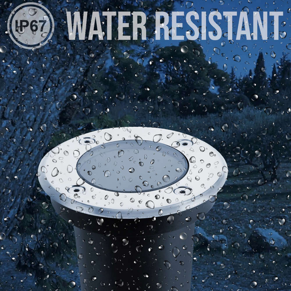 Осветително тяло за вграждане в земя GU10 IP67 IK09 110mm с монтажна кутия - Image 4