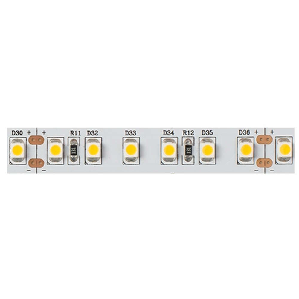 LED лента 9.6W/m 2700K 24VDC 120LEDs/m 5м IP20 Ultralux PN35120W - Image 2