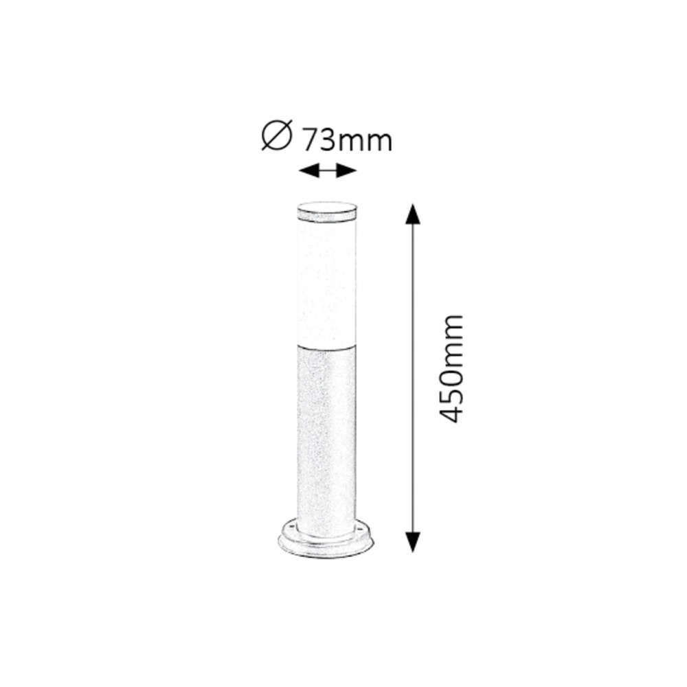 Градинско осветително тяло Rabalux Black Torch 8147, 220V, 1xE27, max. 60W, IP44 - Image 3