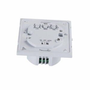 PIR сензор за движение, 1200W max, 220V, IP20, за вграждане в стенна конзола KAN-23453