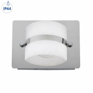 LED аплик Rabalux Tony, 220V, 5W, 365lm, 4000K, IP44, хром, 36 месеца гаранция