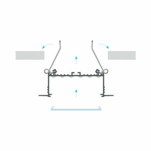 LED профил за вграждане в гипсокартон Limines Lighting SORGA 10-0531-20
