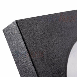 Луна за баня Kanlux FLINI 33120 DSL-B IP44 черно тяло, квадрат, алуминий/ поликарбонат