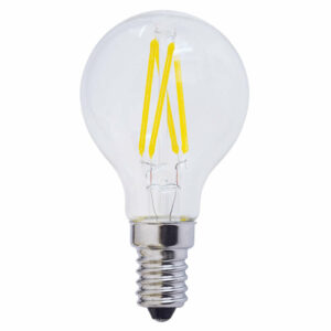 LED крушки филамент E14, 4W, 220V, 6000K, 400lm, 300°