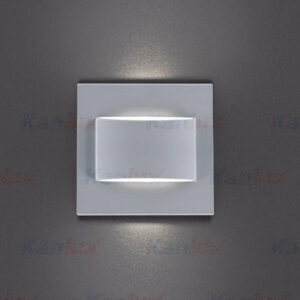 Led луна за осветяване на стъпала Kanlux ERINUS LED LL W-WW 33324, 12VDC, 1.5W, 30lm, 3000K, бяло тяло