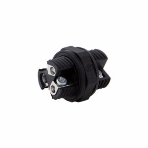 Влагозащитен конектор L10, 3 пина, 10A, IP68, 1 бр