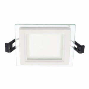 LED стъклен панел за вграждане VITO LENA-SG 160x160x40mm 12W 1140Lm 4000K квадрат