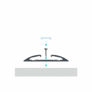 Алуминиев профил за LED ленти Lumines Lighting RETO White 10-0521-20